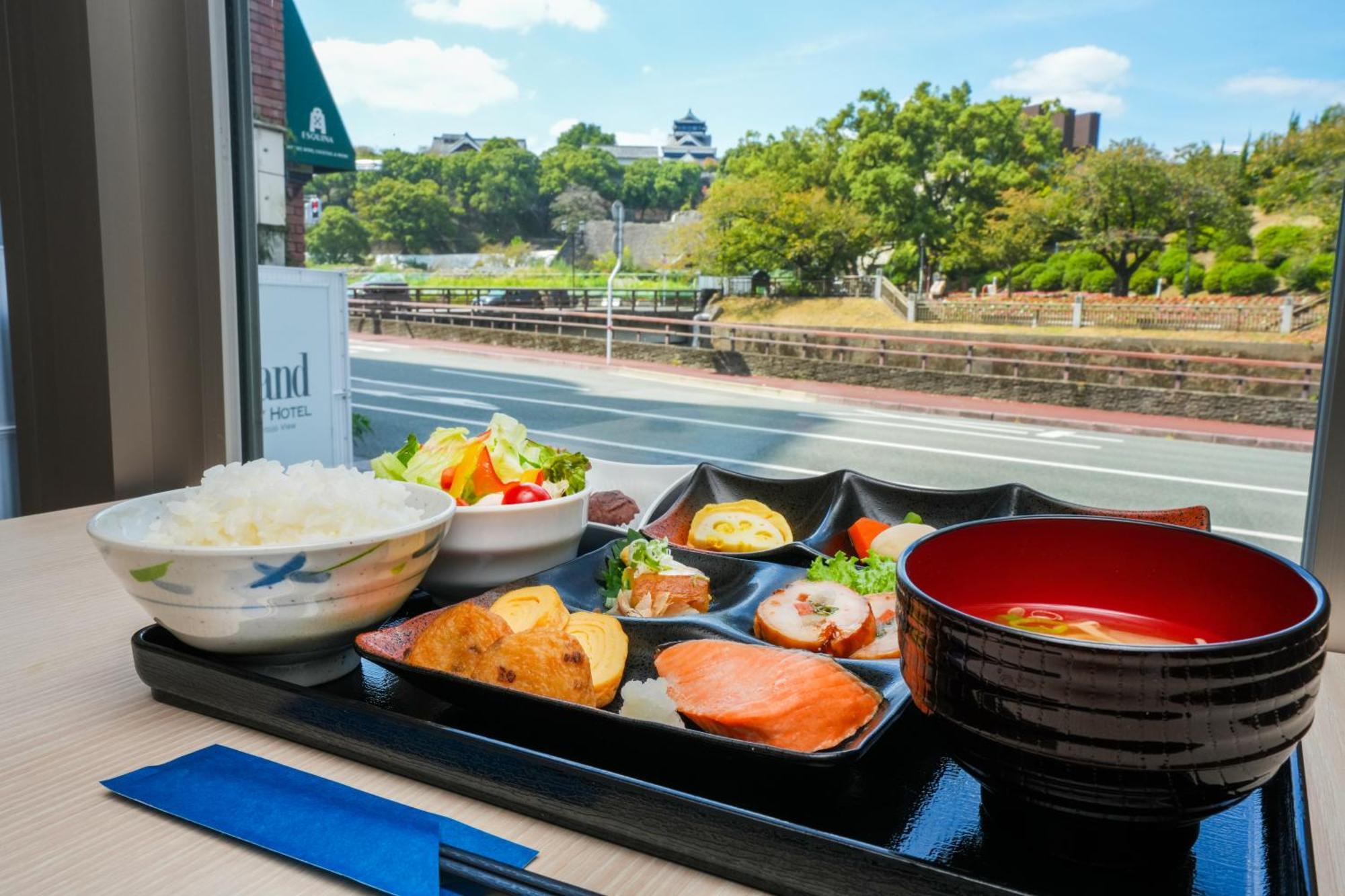 &And Comfy Hotel Kumamoto Jo View Ngoại thất bức ảnh
