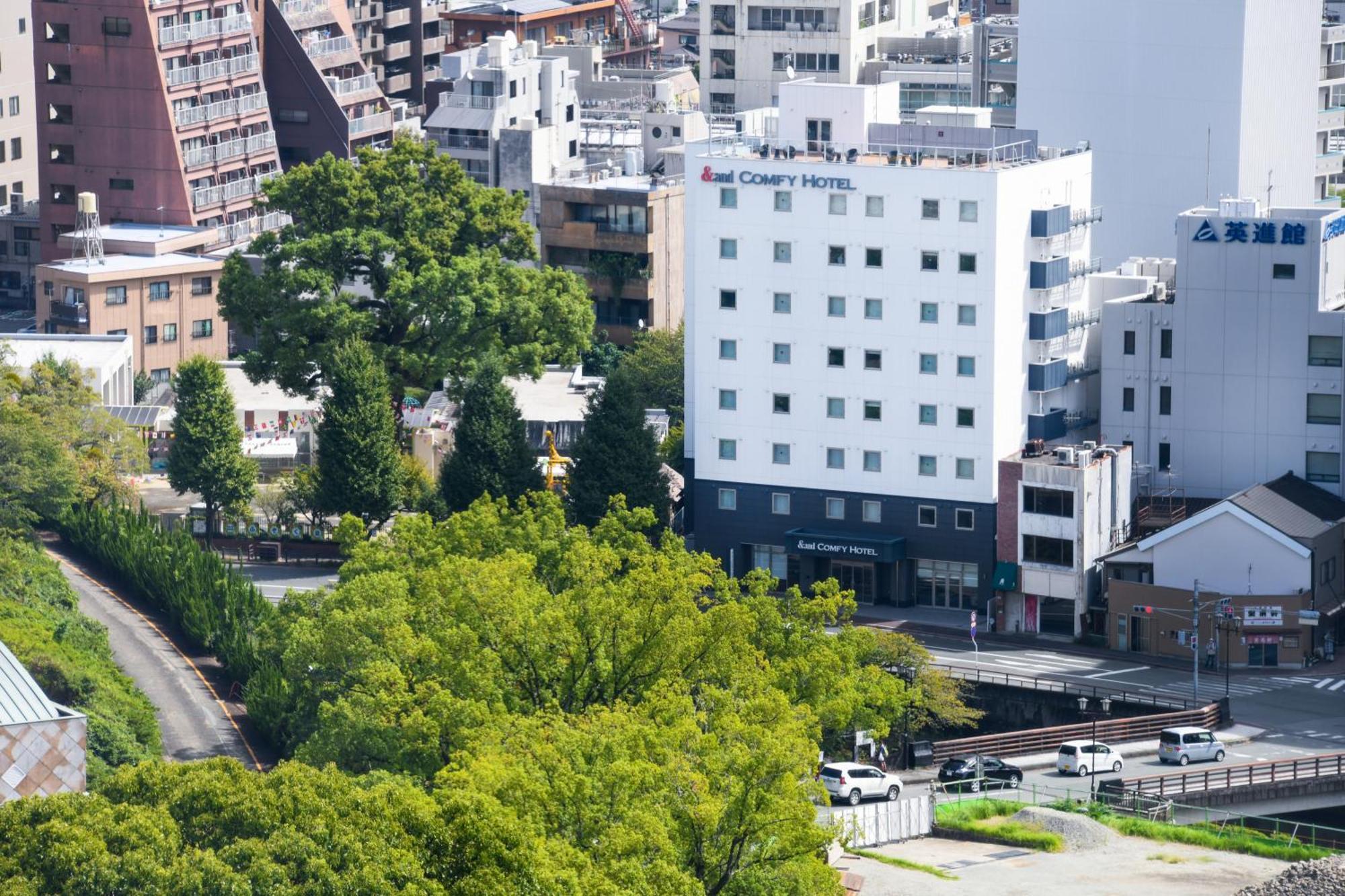 &And Comfy Hotel Kumamoto Jo View Ngoại thất bức ảnh